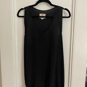 Black Silk Dress - M